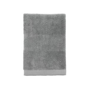 Serviette en coton bio gris pierre 70x140 cm