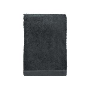 Serviette en coton bio noir