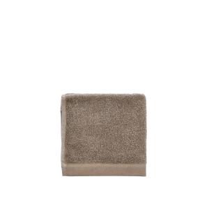 Serviette en coton bio taupe 40x60 cm