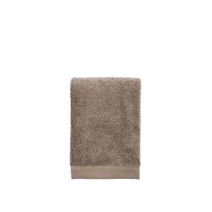 Serviette en coton bio taupe 50x100 cm