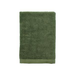 Serviette en coton bio vert 70x140 cm