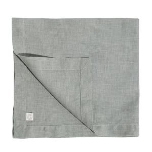 Serviette en lin lavé vert d'eau 45x45