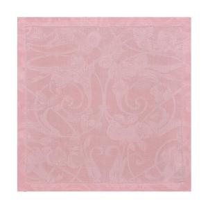 Serviette en lin rose poudre 50 x 50