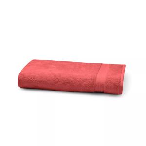 Serviette eponge  pur coton rose 50x100 cm