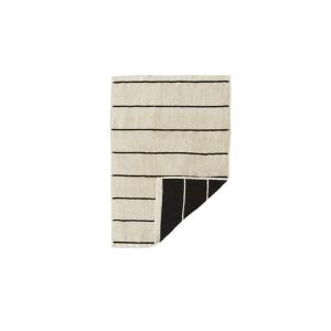 Serviette gris en coton organique H60x40cm