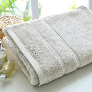 Serviette invité en coton gris brume 30x50