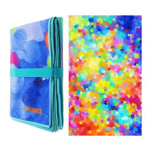 Serviette microfibre  multicolore polyester 110 x 0 x 180 cm