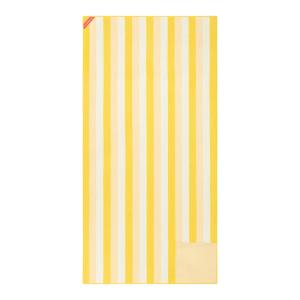 Serviette plage avec aimants microfibre séchage rapide jaun…