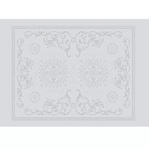 Set antitache pur coton blanc 54X39 cm