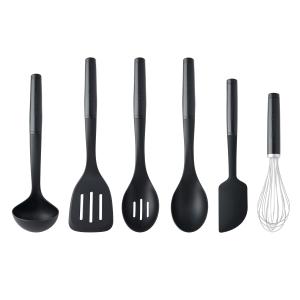 Set d'outils en nylon 6 pièces - Noir