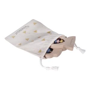 Set de 2 anneaux de dentition animaux en bois