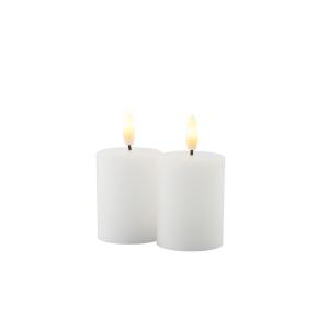 Set de 2 Bougies LED Sille 5 x 6cm Rechargeable