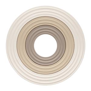 Set de 3 dessous de plat 3 en 1 Ring en plastique  multicol…