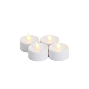 Set de 4 Bougies LED Lone 3 x 2cm à Piles