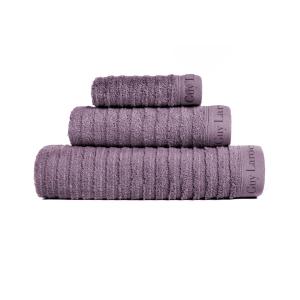 Set de bain trois pièces (30x50 50x100 70x140)  violet