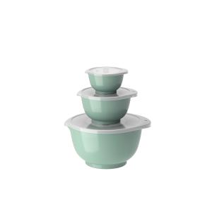 Set de bols à mixer et couvercles 6 pièces  nordic green