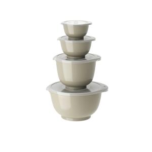 Set de bols à mixer et couvercles 8 pièces houmous