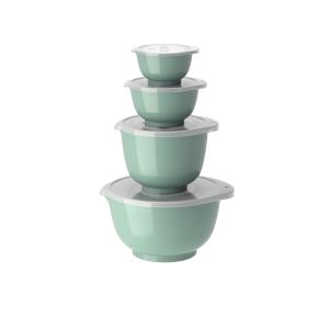 Set de bols à mixer et couvercles 8 pièces vert nordique