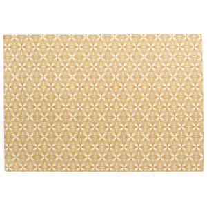 Set de table en Coton jaune 33x48 cm