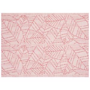 Set de table en Pvc rouge 33x45 cm