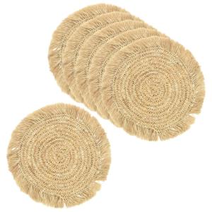Set de table en raphia (lot de 6) rond
