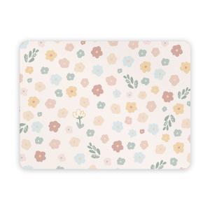 Set de table en vinyle fleurs joyeuses multicolore 30x40 cm