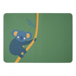 Set de table koala en pvc vert