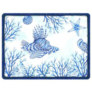 Set de table rectangulaire - lot de 6 - Piana - 40 x 30 cm