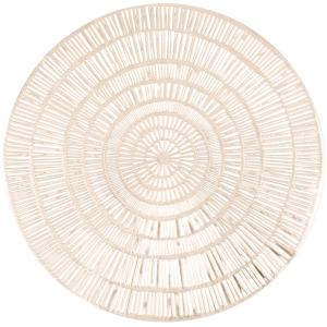Set de table rond doré ajouré