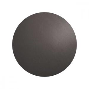 Set de table rond en plastique gris