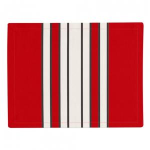 Set de table rouge 41x52 en coton