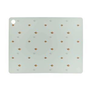 Set de table vert en sillicone H0,2x45x34cm