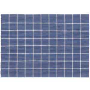 Set de table vista en coton bleu 33x48cm