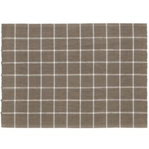 Set de table vista en coton taupe 33x48cm