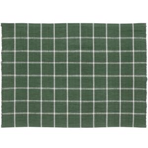Set de table vista en coton vert 33x48cm
