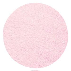 SHAGGY - Tapis Uni Rond - Rose 160 x 160 cm