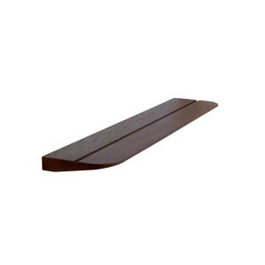 Sillon grand modèle - Étagères en chêne teinté noyer (made…
