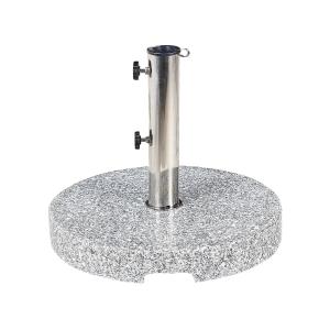 Socle de parasol gris rond 25 kg