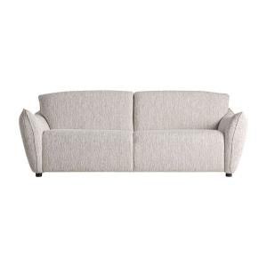 Sofa en polyester gris marbré en 222x101x82 cm