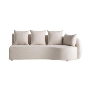 Sofa en polypropylène beige  en 200x112x82 cm