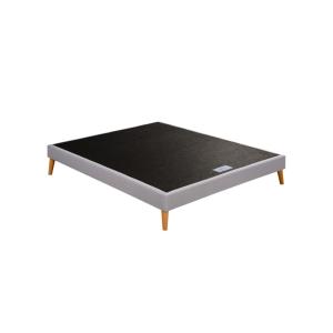 Sommier 140x200 à lattes   4 pieds bois