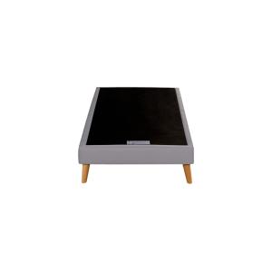 Sommier 90x200 à lattes   4 pieds bois