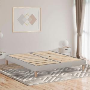 Sommier à lattes en bois lino - livré en kit beige 160x200…