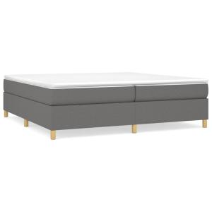 Sommier avec matelas bois gris 203  X  200  X  35   cm