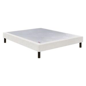 Sommier confort médium chenillé lin 18 cm 120x200