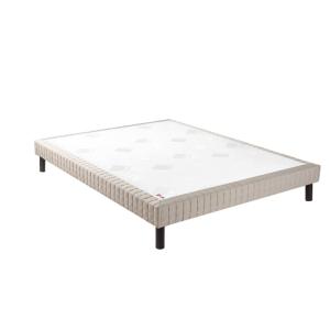 Sommier confort médium jean gris foncé 18 cm 160x200