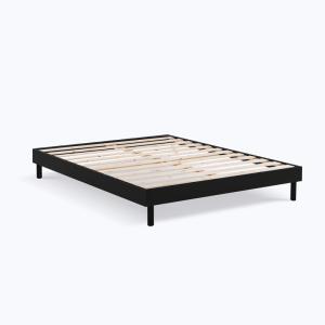 Sommier kit bois Anthracite 160x200cm