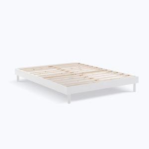 Sommier kit bois Blanc 140x200cm