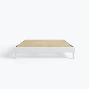 Sommier kit bois Blanc 90x200cm