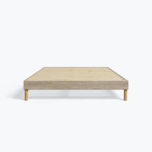 Sommier kit bois Chêne clair 90x190cm